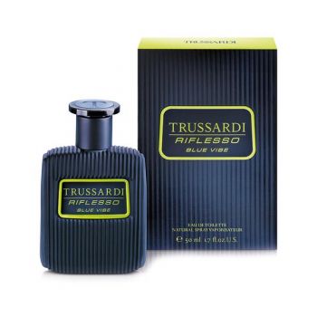 Apa de Toaleta Trussardi Riflesso Blue Vibe, Barbati, 50 ml la reducere