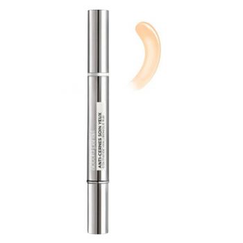 Corector Lichid pentru Ingrijirea Ochilor cu Acid Hialuronic - L'Oreal Paris Accord Parfait Anti-cernes Soin Yeux, nuanta 1-2.D/ 1-2.W Ivory Beige, 2 ml ieftin