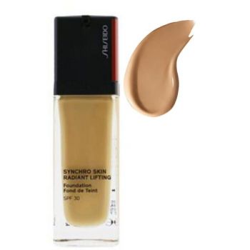 Fond de Ten Radiant - Shiseido Synchro Skin Radiant Lifting Fundation SPF 30, nuanta 350 Maple, 30 ml