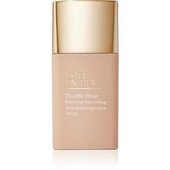 Fond de Ten Usor Matifiant - Estee Lauder Double Wear Sheer Long-Wear Makeup SPF 20, nuanta 2C3 Fresco, 30 ml