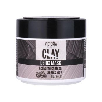 Masca Detoxifiere-Curatare cu Carbune Activ Clay Detox Mask Victoria Beauty Camco, 85 g