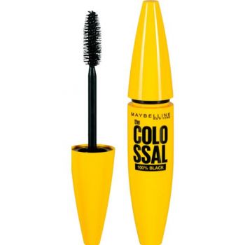 Rimel pentru Volum - Maybelline The Colossal 100% Black, 10.7 ml