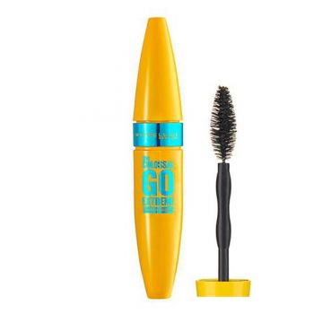 Rimel pentru Volum Rezistent la Apa - Maybelline The Colossal Go Extreme Waterproof, Black, 9,5 ml