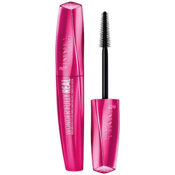 Rimel pentru Volum si Alungire - Rimmel London Wonder'Fully Real, 001 Black, 11 ml