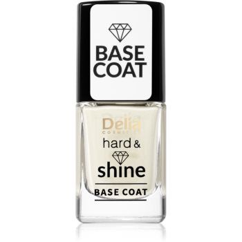 Delia Cosmetics Hard & Shine lac intaritor de baza pentru unghii ieftin