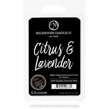 Milkhouse Candle Co. Creamery Citrus & Lavender ceară pentru aromatizator