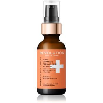 Revolution Skincare Vitamin C 12,5% + Ferulic Acid Vitamins ser antioxidant pentru strălucirea și netezirea pielii