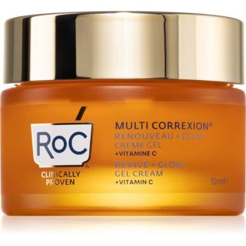 RoC Multi Correxion Revive + Glow gel crema pentru o piele mai luminoasa