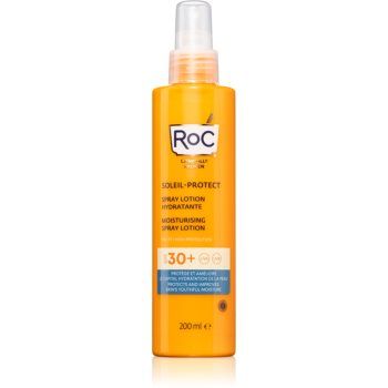 RoC Soleil Protect Moisturising Spray Lotion spray autobronzant hidratant ieftina