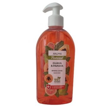 Sapun Lichid Cu Aroma de Guava si Papaia - Aroma Natural Guava & Papaya Liquid Soap, 500 ml