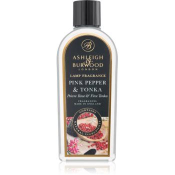 Ashleigh & Burwood London Lamp Fragrance Pink Pepper & Tonka rezervă lichidă pentru lampa catalitică