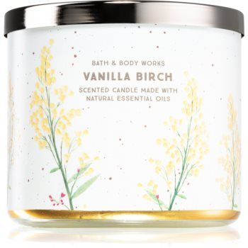 Bath & Body Works Vanilla Birch lumânare parfumată