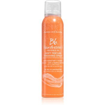 Bumble and bumble Hairdresser's Invisible Oil Soft Texture Finishing Spray spray de texturare pentru un aspect ciufulit