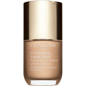 Clarins Everlasting Youth Fluid make-up pentru luminozitate SPF 15