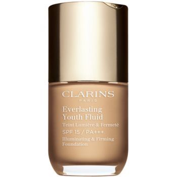 Clarins Everlasting Youth Fluid make-up pentru luminozitate SPF 15