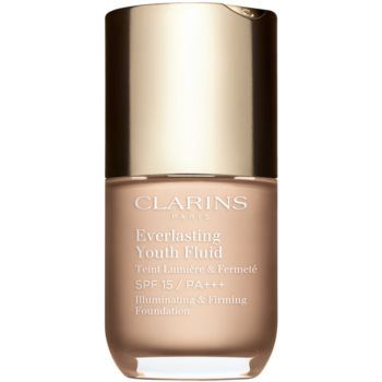 Clarins Everlasting Youth Fluid make-up pentru luminozitate SPF 15