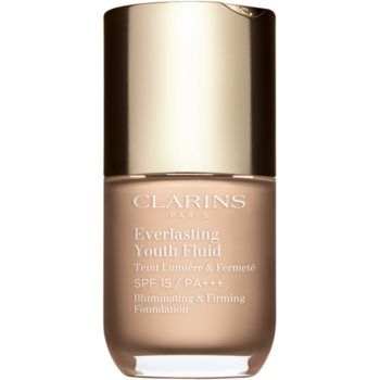 Clarins Everlasting Youth Fluid make-up pentru luminozitate SPF 15