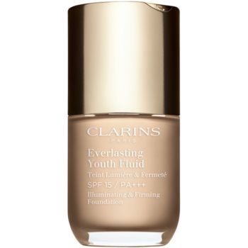 Clarins Everlasting Youth Fluid make-up pentru luminozitate SPF 15