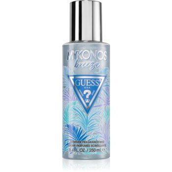 Guess Mykonos Breeze spray de corp parfumat cu particule stralucitoare pentru femei