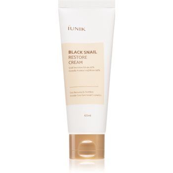 iUnik Black Snail crema regeneratoare si hidratanta extract de melc