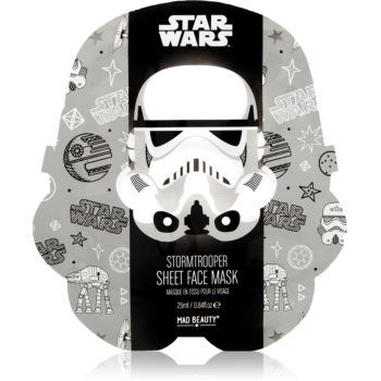 Mad Beauty Star Wars Storm Trooper mască textilă hidratantă cu extracte de ceai verde ieftina