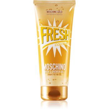 Moschino Gold Fresh Couture gel de dus si baie pentru femei