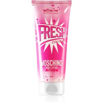 Moschino Pink Fresh Couture lapte de corp pentru femei de firma original