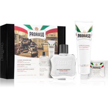 Proraso Classic Shaving Duo Sensitive Skin set cadou pentru bărbați
