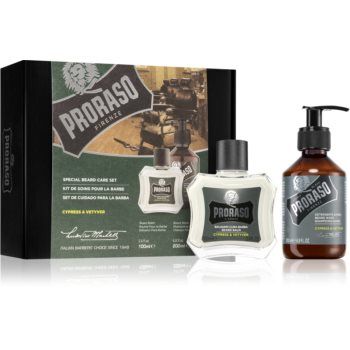 Proraso Set Beard Classic set cadou Cypress and Vetyver pentru bărbați ieftin