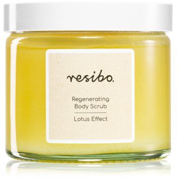 Resibo Regenerating Body Scrub. Lotus Effect peeling corporal cu saruri