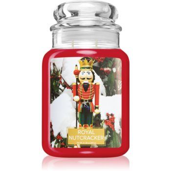 Village Candle Royal Nutcracker lumânare parfumată (Glass Lid)