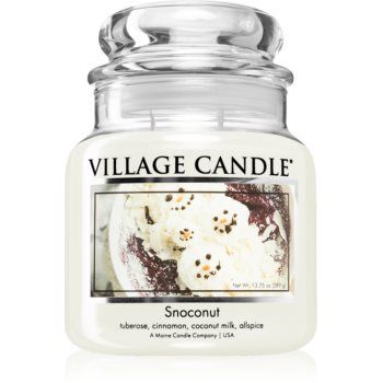 Village Candle Snoconut lumânare parfumată (Glass Lid)