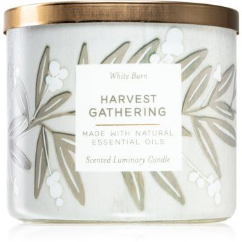 Bath & Body Works Harvest Gathering lumânare parfumată cu uleiuri esentiale