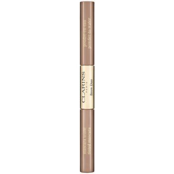 Clarins Brow Duo set pentru aranjarea sprâncenelor pentru fixare și formă