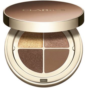 Clarins Ombre 4 Colour Eye Palette paletă cu farduri de ochi pentru un efect de lunga durata