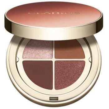 Clarins Ombre 4 Colour Eye Palette paletă cu farduri de ochi pentru un efect de lunga durata