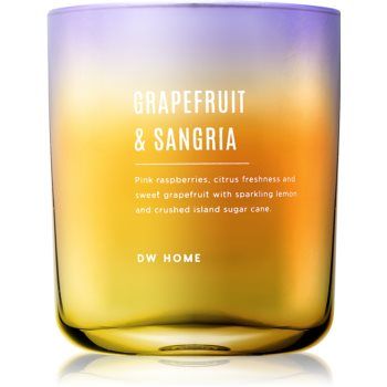 DW Home Grapefruit & Sangria lumânare parfumată