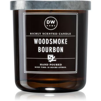 DW Home Signature Woodsmoke Bourbon lumânare parfumată