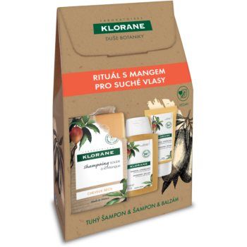 Klorane Mango set cadou (pentru par uscat)
