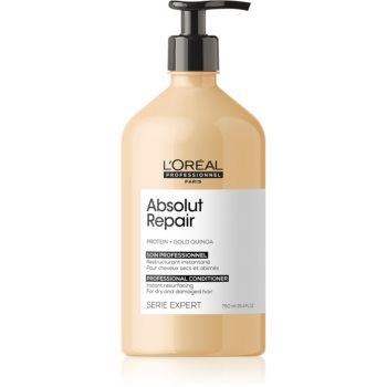 L’Oréal Professionnel Serie Expert Absolut Repair Gold Quinoa + Protein balsam pentru restaurare adanca pentru păr uscat și deteriorat