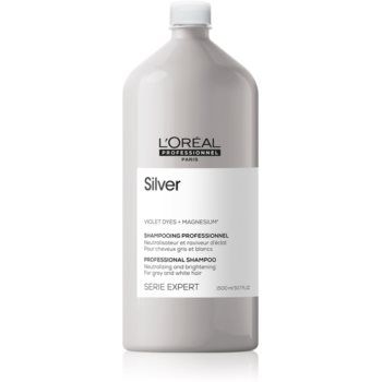 L’Oréal Professionnel Serie Expert Silver Sampon argintiu pentru par grizonat de firma original