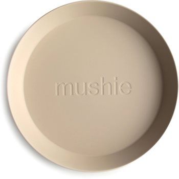 Mushie Round Dinnerware Plates farfurie