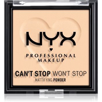 NYX Professional Makeup Can't Stop Won't Stop Mattifying Powder pudra matuire