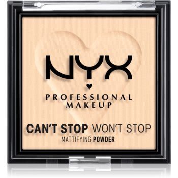 NYX Professional Makeup Can't Stop Won't Stop Mattifying Powder pudra matuire