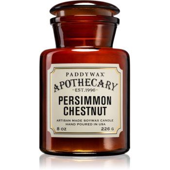 Paddywax Apothecary Persimmon Chestnut lumânare parfumată