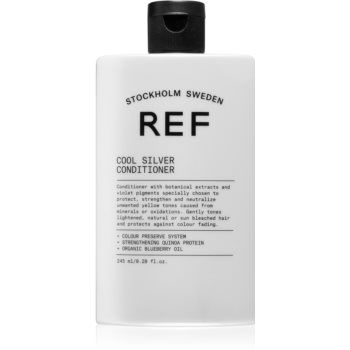 REF Cool Silver Conditioner balsam hidratant de neutralizare tonuri de galben