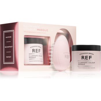 REF Illuminate Colour Masque Set set (pentru luminozitate si hidratare) pentru toate tipurile de par