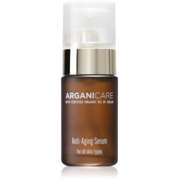 Arganicare Anti-Aging Serum ser facial anti-îmbătrânire pentru toate tipurile de ten