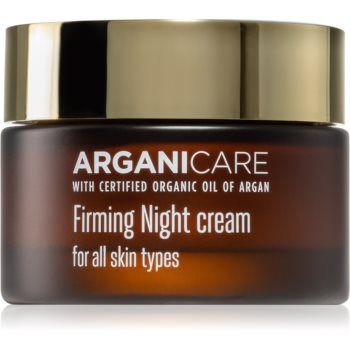 Arganicare Firming crema de noapte pentru fermitate pentru toate tipurile de ten