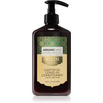 Arganicare Ricin Hair Growth Stimulator balsam (nu necesita clatire)